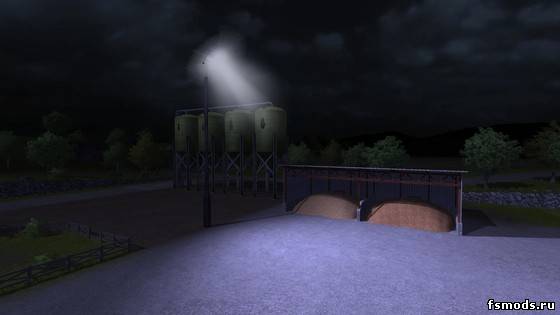 Placeable Floodlight для Farming Simulator 2013