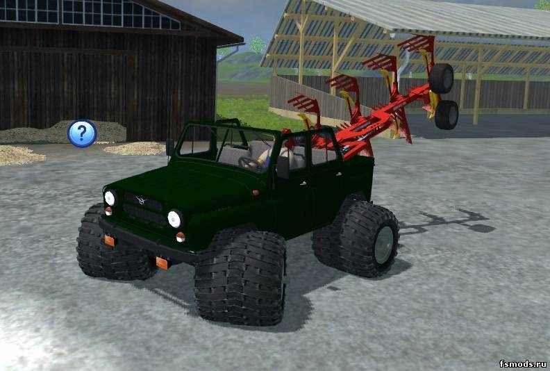 Скачать UAZ BIGFUD для Farming Simulator 2013