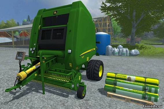Тюкопрес John Deere 864 для Farming Simulator 2013