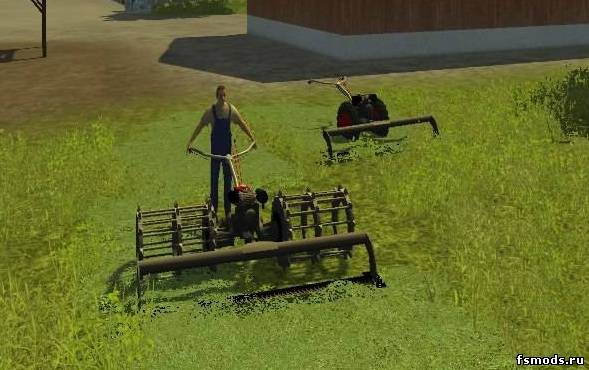 Скачать 2 мотоблока и газонокосилка для Farming Simulator 2013