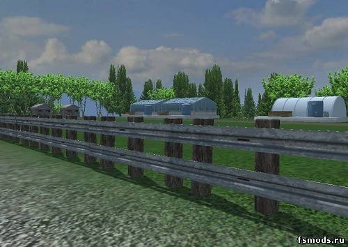 Скачать Placeable Kuhzaun для Farming Simulator 2013