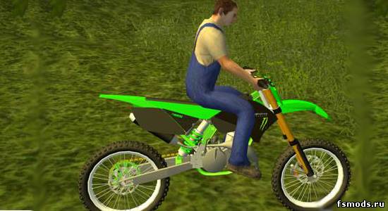 Кроссовый мотоцикл для Farming Simulator 2013