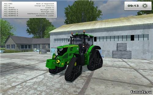 JOHN DEERE 6150R для Farming Simulator 2013