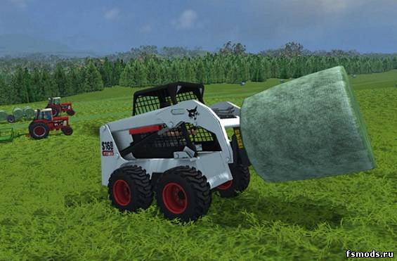 Bobcat S160 Skid Steer для Farming Simulator 2013