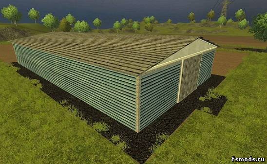 Placeable Metal Garage для Farming Simulator 2013