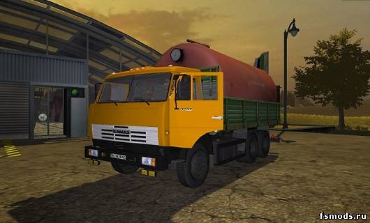КАМАЗ 45143 заправщик для Farming Simulator 2013