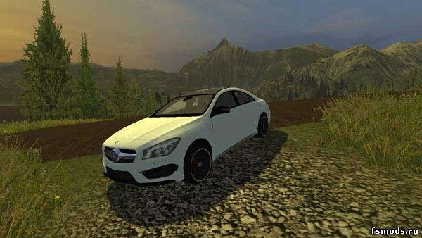 Скачать Mercedes Benz CLA 45 AMG для Farming Simulator 2013