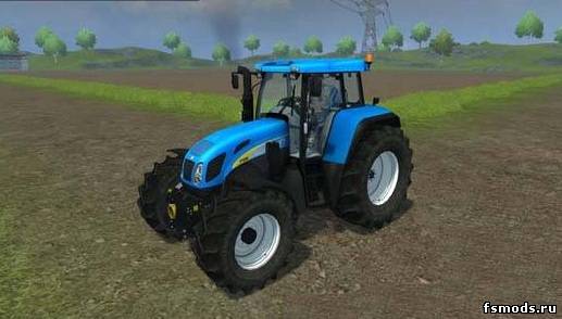 Скачать New Holland T7550 v 2.0 для Farming Simulator 2013
