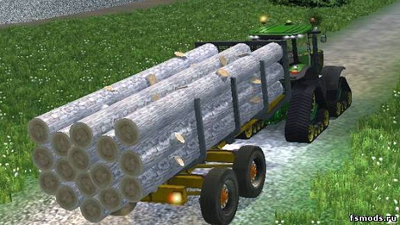 Скачать Прицеп для перевозки леса для Farming Simulator 2013