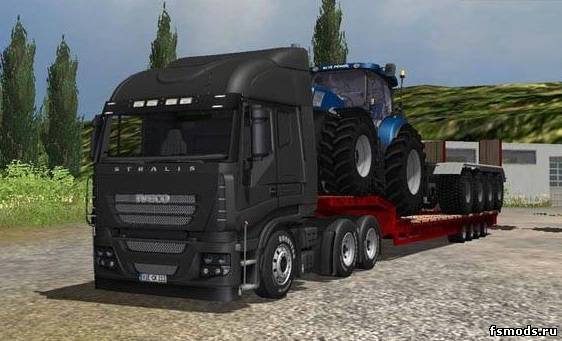 Iveco Stralis AS 600 v 1.0 Black для Farming Simulator 2013