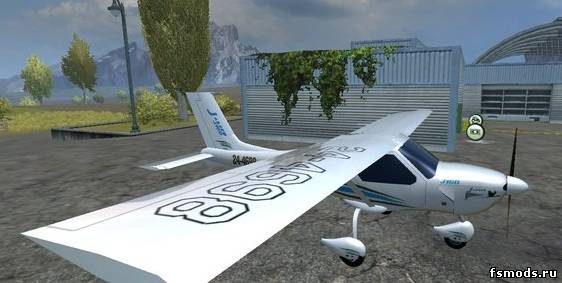 Скачать Cessna 172 для Farming Simulator 2013